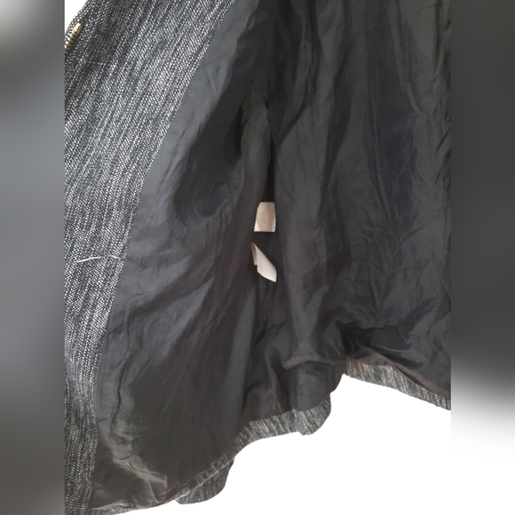 Anne Klein SZ 14 Navy Blue Lined Blazer Suit Jacket - Picture 6 of 7